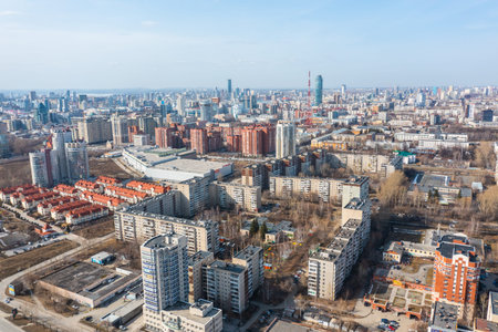 urban cityscape scene , development and real estate business concept