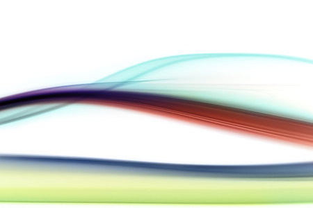 Abstract Colored Smoke Waves For Background