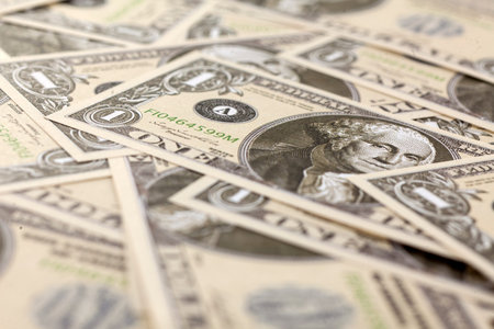 background of dollar banknotes