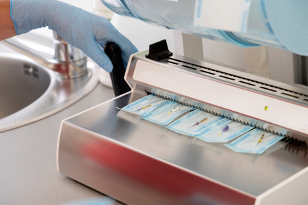 packaging and preparation for sterilization of dental tools