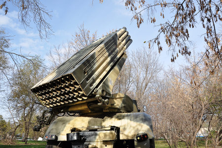 Element reactive system volley fire BM-21 Grad