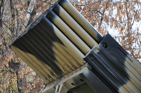 Element reactive system volley fire BM-21 Grad