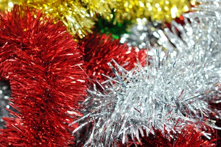 Christmas tree decorationsの写真素材