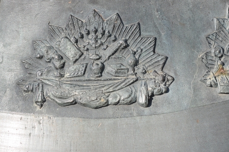 Ancient Christian Bell partsの写真素材