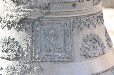 Ancient Christian Bell partsの写真素材