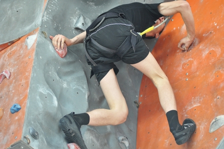 Competitions in rock climbingのeditorial素材