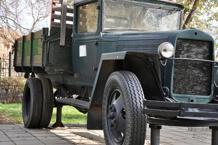 Old truck GAZ, produced from 1932 until 1949 year
