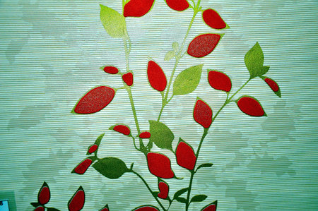 Floral wallpaper