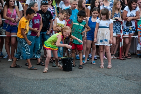 Competitions on water transport on the holiday of Ivan Kupalaのeditorial素材