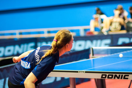 Russian table tennis tournament in memory of Victor Chernomyrdin started in Orenburg, 30.10.2013,...