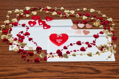 Send greetings favorite a happy Valentines dayの写真素材