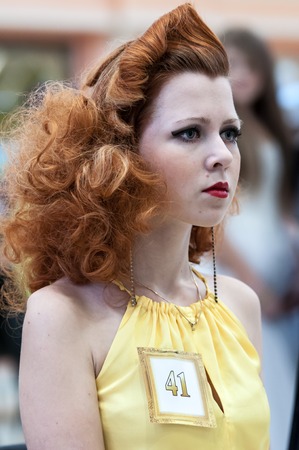 ORENBURG - 6 December: Girl party Hairdressing competition
6 December 2014 in ORENBURG, ORENBURG region, RUSSIA.のeditorial素材