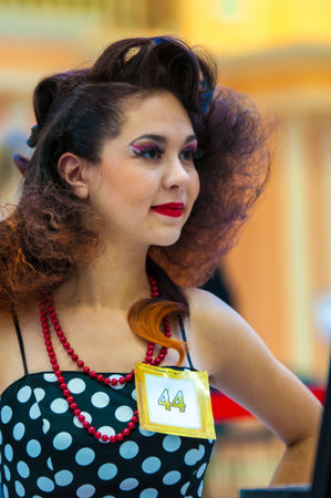 ORENBURG - 6 December: Girl party Hairdressing competition
6 December 2014 in ORENBURG, ORENBURG...