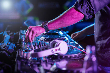 DJ sound equipment at Nightclubs and music festivals, EDM, future house music and so on. Parties...
