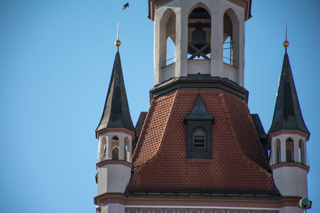 View of the Tower Munich City Hall in Munich