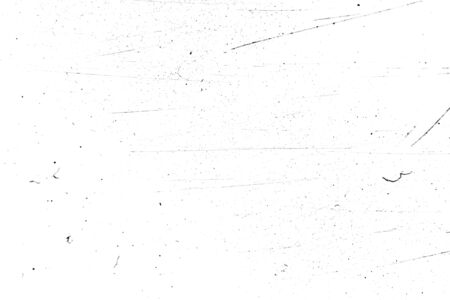 black scratches with spots on a whiteの写真素材