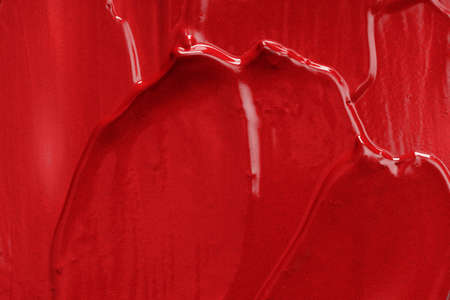 red oil paint. background for designerの写真素材