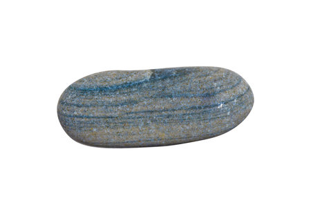 natural sea stone isolated on white background. sea pebbles. High quality photo