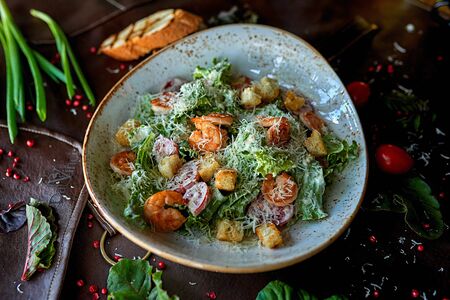 Caesar saladの写真素材