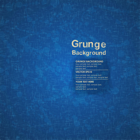Grunge blue background with ink splatter. Vector textureのイラスト素材