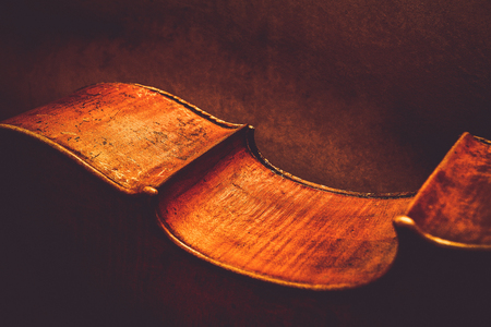 ancient cello fragmentの写真素材