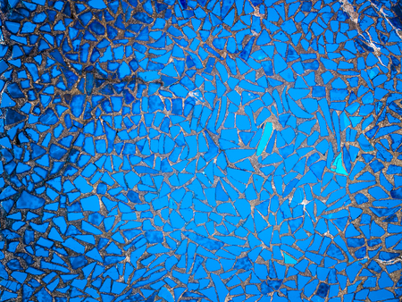Brilliant colored mosaic tilesの写真素材
