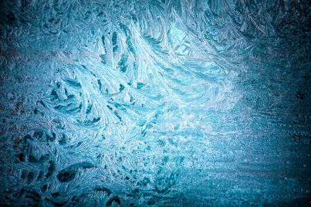 frost patterns for winter backgroundsの写真素材