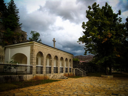 Beautiful old mediterranean architectur, Montenegro