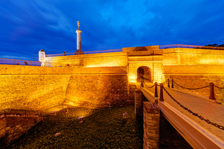 Belgrade fortress and Kalemegdan park, Belgrade Serbia
の写真素材
