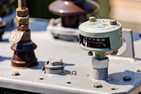 details of new high voltage transformerの写真素材