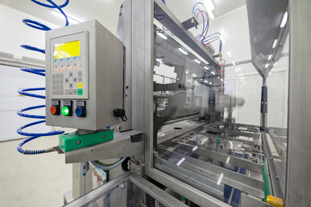 food packing and sorting industry equipmentの写真素材