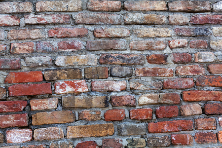 old brick wall at belgrade fortress, belgrade serbiaの写真素材