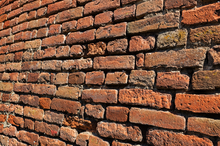 old brick wall at belgrade fortress, belgrade serbiaの写真素材