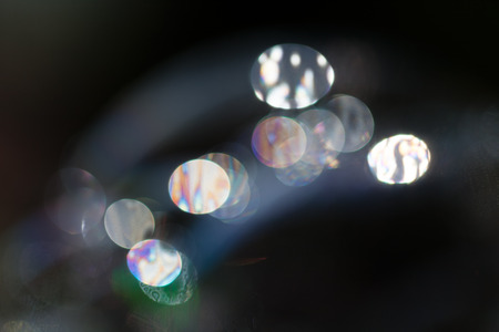 abstract light on a dark background, for blurred backgroundの写真素材
