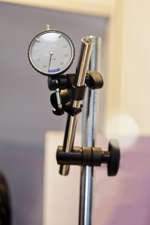 Focus on detail of engine for industry; note shallow depth of fieldの写真素材