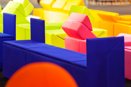 unusual furniture for the house, note shallow depth of fieldの写真素材