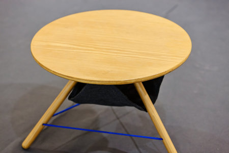 For example small wooden table for the house, note shallow depth of field