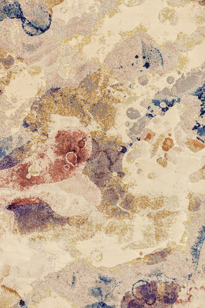 Example of carpet with floral details, note shallow depth of fieldの写真素材