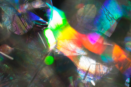 abstraction of soap bubbles on a dark background, for blurred backgroundの写真素材