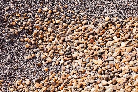 larger gravel in constructionの写真素材
