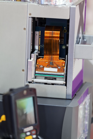 Electronic for engine in industry, advanced technology;  note shallow depth of fieldの写真素材