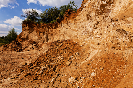 coarser sand in constructionの写真素材