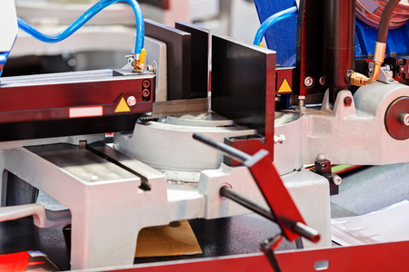 Machine for manufacture in industry, advanced technology;  note shallow depth of fieldの写真素材