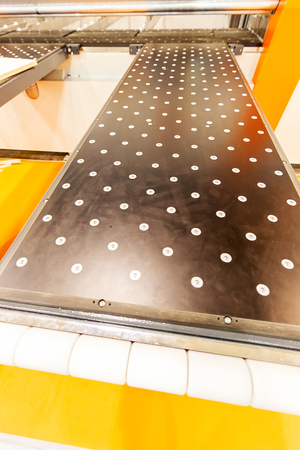 detail types of machines for furniture, note shallow depth of fieldの写真素材