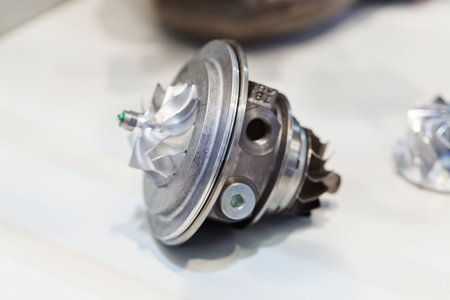 Various parts car mechanics, note shallow depth of field