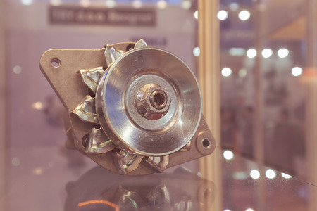 Various parts car mechanics, note shallow depth of fieldの写真素材