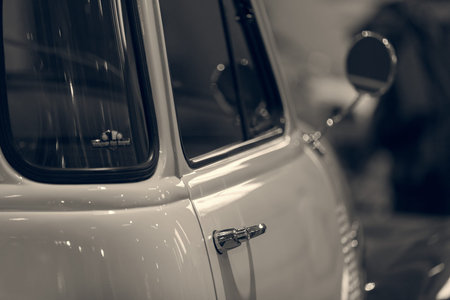 Various details of the car, note shallow depth of field