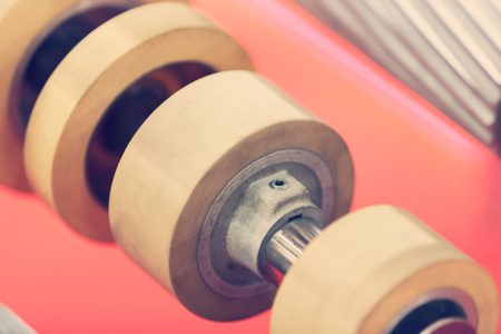 Details of gear machines, note shallow depth of fieldの写真素材