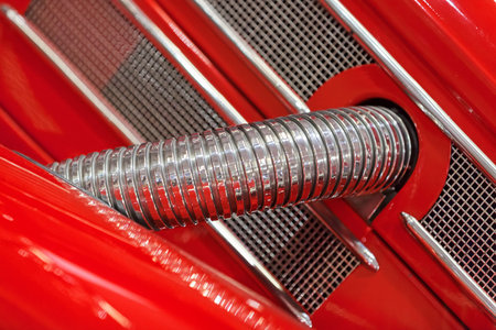 Various details of the car, note shallow depth of field