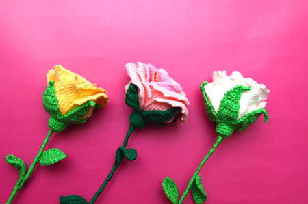 Floral arrangement of decorative flowers. holiday giftの写真素材